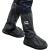 USHTH Black Waterproof Rain Boot Shoe Cover with reflector (1 Pair) (XX-Large) XX-Large Women/XX-Large Men