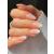 Mouyou press on nails short almond nude gradient white fake nails full cover artificial nails with nail glue almond baby boomer color gradient white acrylic artificial fingernails for women & girls b6
