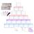 Belicoo 24 pieces D schen 20ml empty cream cans can taps cream flows with screw cap for lotion cosmetics shampoo (20ml multicolored) 20ml multi -colored