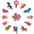 Hair clip girls cute patterned hairpin set handmade fabric hair clips colorful small hair clips for girls 10 Pcs