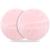 2 Pieces Jade Stone for Lash Glue Eyelash Extension Round Jade Stone Lash Glue Holders Adhesive Pallet Fake Eye Lash Holder Base 2 Inch (Pink)