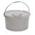 Drive Medical Commode Bucket with Metal Handle and Cover - Each