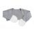 Edenswear Zinc-Infused Mitten Sleeves for Kids with Eczema (18 Months Gray) 18 Months (kids) Gray