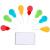 30 Pieces Gourd Shaped Plastic Needle Threaders, Plastic Wire Loop DIY Needle Threader Hand Machine Sewing Tool for Sewing Crafting with Clear Box, 4 Colors Random
