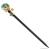 Lurrose Chinese Retro Wooden Hair Stick Jade Hairpin Chinese Women Hair Chopsticks