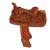 AJ Tack Wholesale 2 Decorative Western Saddle Brown