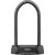 Abus ironing lock granite xplus 540 - bicycle lock with Xplus cylinder - Abus -security level 15 - black/gray black 30 cm single