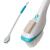 New Product Solutions TOE094 Miracle Foot Brush with Pumice Stone, White, 30 Inch, 2.5 Foot (Pack of 1)