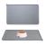 1pcs Gray Pet Feeding Mat (48cm*30cm) Silicone Cat and Dog Feeding Mat Pet Food Mat Pet Bowl Placement Tray Non-slip and Waterproof Suitable for Dogs and Cats