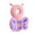 Boi Baby Head Protection adjustable infant security cushions for running learners protective head suitable for age 4-24 months butterfly 1 piece (1 Pack)