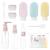 11 pieces of travel bottles for filling set travel bottles 30/50/60/80ml small cream doses transparent spray bottle pump dispenser shampoo travel accessories for cosmetics