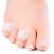 Welnove Toe Separators Gel Toe Spreaders Small Bunion Corrector to Prevent Friction and Relieve Pressure (12 Pack) Clear
