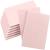 SGHUO 8 Pcs 4"x6" Pink Rubber Carving Blocks Linoleum Block Stamp Making Kit