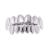 NUOBESTY Hip Hop Teeth Grills for Mouth Top Bottom