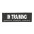 Interchangeable Patches 1 pair IN TRAINING Size: Large Black