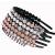 5 pieces of rhinestone hair band crystal side fashionable hair ripe rhinestone elastic hair band simple rhinestone stirring crystal rhinestone head chain hair accessories hairy for women girls