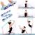 Nitpicker Stretching Straps Hamstring Stretcher Device Elastic Exercise Band Yoga mat Carrying Straps Leg Exercise Equipment Stretching Strap with Loops for Flexibility Yoga Stretch Strap 11 Loops