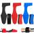 Timripri rod straps fishing 6 pieces of fishing rods for anti-slip fishing rod attachment fishing accessories elastic rod straps black blue red