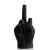 GroBro7 Middle Finger Candle Danish pastel fragrance room decoration natural soy wax pine incense sticks aromatherapy gestures for desk festival party houseewarming gift (black)