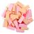 Auauy 48 PCs make -up sponge set latex -free cosmetics sponges small beauty blender makeup make -up smoke sponge for liquid foundation powder sun protection and cream (24 pink+24 skin color) 48 PCs (24 pink+24 skin color)