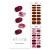 ohora Semi Cured Gel Nail Strips (N Mulberry) - Works with any UV nail lamps Salon-Quality Long Lasting Easy to Apply & Remove - Includes 2 Prep Pads Nail File & Wooden Stick