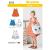 Simplicity 8102 Girl's Cat Tote Bag and Sundress Sewing Pattern, Sizes 3-8