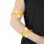 Beister medical compression ARM Sleeve women & men (1 piece) 20-30 mmHg compression sleeves with dotted silicone band elbow bandage bracelet for varicose veins lymphedic arthritis.Beige xxl