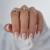 Bartbox press on nails short Square baby boomer nails to stick on pink gradient white fake nails short artificial fingernails with nail glue 30 pieces quadratical artificial false nails nail pink-52