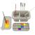 MyLifeUNIT Paint Brush Cleaner, Paint Brush Holder and Organizers with Palette for Acrylic, Watercolor, and Water-Based Paints (Grey) Gray