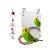 LOPERDEVE Bird Mirror with Rope Perch Bird Toys Swing Comfy Perch for Greys Amazons Parakeet Cockatiel Conure Lovebirds Finch Canaries 7 inch