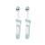 Mam Baby's Brush in a set of 2 baby toothbrush with a short handle to hold simple children's toothbrush for gentle tooth cleaning from 6+ months turquoise babies brush 2 pieces (1 pack) turquoise/turquoise