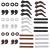 24 pair glasses anti -slip glasses ear pads silicone anti -slip glasses holders anti -slip holder glasses ear pad glasses anti -slip ring anti -slip covers for glasses bars reading glasses accessories