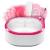 Yaobluesea paraffin bath for hands and feet professional fast heating paraffin bath with 4x200g paraffin+ 1x brush+ 1x thermal insulation grille+ 50 disposable bag+ other (white-pink)