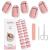 Kalolary Gel Nail Polish Strips Nail Gel Art Sticker Waterproof Full Nail Wraps Decal Sets with Scissors Nail File and Stick for Women Girls Nail Art Decor (UV/LED Lamp Required)-11