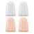 Nuanchu Toe Protectors 2 Pairs Big Protector with Holes Breathable Caps Soft Covers Pain Relief Support Guard Cushions for Missing Ingrown Hammer Toenail Corns Men Women Use Colors M Multicoloured