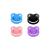 Littletude Adult Sized Pacifier Variety 4 Pack Dummy for Adult Babies Large Handle Big Shield Pink Blue Purple Black