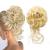 Hair part dutt blond hair part hair tie updos messy bun hair part big hair bun scrunchies extensions art hair tousled updo for women girls (#102)