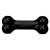 Kong - Extreme Goodie Bone - Robust rubber bone for strong chewing black - for medium -sized dogs 1 piece (1 -pack) multi (1 Pack)