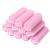 12 Pcs Foam Sponge Hair Rollers 2.4 Inch Hair Curlers to Sleep In Soft Sleep Rollers hair curlers for Curls Style Heatless Hair Curler Pink