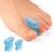 Welnove Upgraded Gel Toe Separators 12-Pack Bunion Pads Toe Spacers for Straightening Overlapping Toes Bunions Calluses Soft Silicone Bunion Corrector for Men and Women