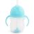 Munchkin Any Angle Click Lock Weighted Straw Trainer Cup, Blue, 7 Oz 1 Count (Pack of 1) Blue