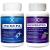 GENEX NMN and Resveratrol Dynamic Duo Supplements | 250mg Nicotinamide Mononucleotide (NMN) and Ultra Strength 1500mg Resveratrol w/ BioPerine, for Healthy Aging Support (2 Bottles)