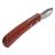 Luqeeg Farrier Tools Hoof Knife - Eyelet Oval Horse Hoof Knife with Wooden Handle Stainless Steel Cattle Hoof Cutter 19.5 cm/7.68 inches