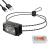 Nitecore NU25 400 UL Ultra Lightweight Headlamp, 400 Lumen USB-C Rechargeable with Lumentac Organizer for Back Packing, Camping and Running