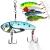 Sougayilang Spinner Spoon Blade Swimbait Freshwater Saltwater Fishing Tackle Lures and Baits--4pcs