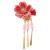 Kimono-clips Japanese hair clips kimono hair clip kimono hair accessories hairpin punches hair jewelry hair tongue (red) Kanzashi picture 1
