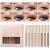 8 Colors Matt Liquid eyeshadow Set Velvet Highly Pigmented Smokey Black Nude Eyeshadow Long Long Lasting Quick Drying Eye Shadow Make Up Kits (Set A)