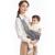 Summary baby mumgaroo baby carrier newborn from birth on the go multifunctional for babies from 0 to 36 months toddlers up to 15kg (gray)