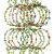 eBoot 15 Pieces Assorted Colored Flower Crown Wreath Headband Garland Headbands for Wedding Festival Party Vacation Photography Props