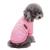 Jecikelon Pet Dog Clothes Dog Sweater Soft Thickening Warm Pup Dogs Shirt Winter Puppy Sweater for Dogs Medium Pink